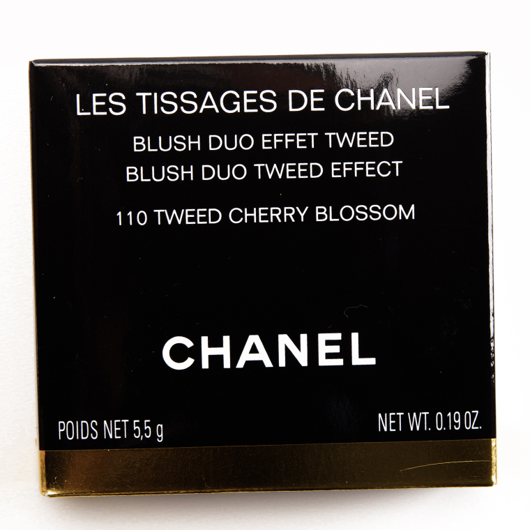 Chanel Tweed Cherry Blossom Les Tissages de Chanel Blush Duo Tweed Effect