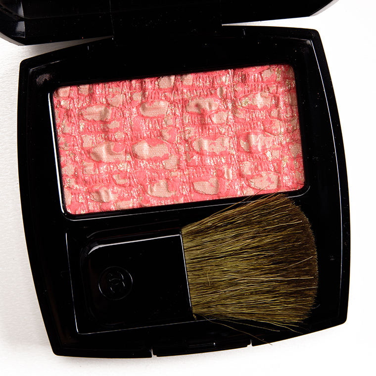 Chanel Tweed Coralline Les Tissages de Chanel Blush Duo Tweed Effect