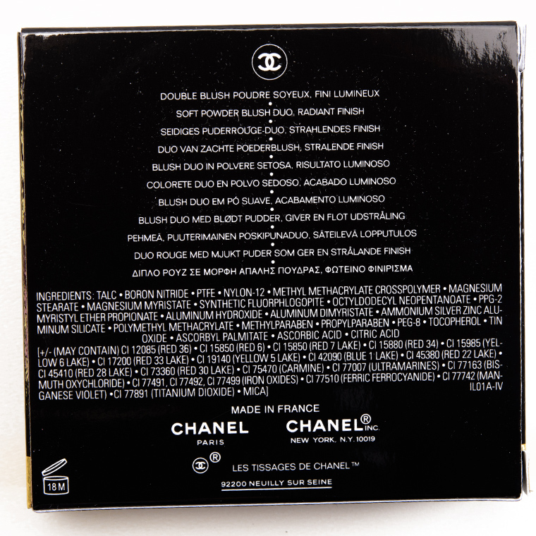 Chanel Tweed Coralline Les Tissages de Chanel Blush Duo Tweed Effect