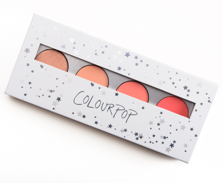 ColourPop Blow Me Away 4-Pan Pressed Powder Shadow Palette
