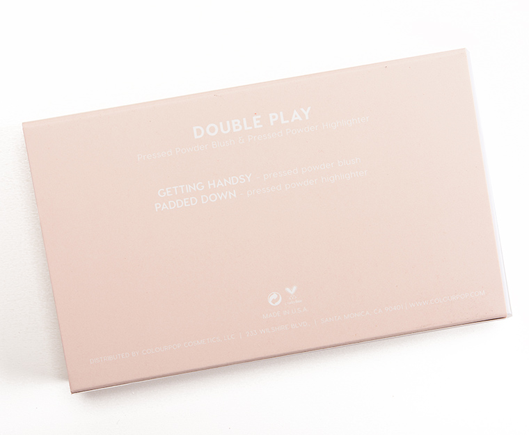 ColourPop Double Play Pressed Powder Face Duo