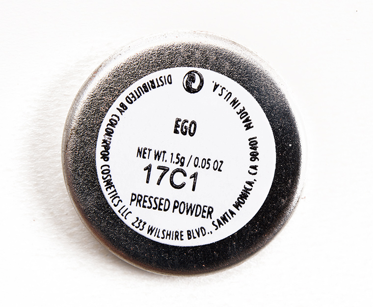 ColourPop Ego Pressed Powder Shadow