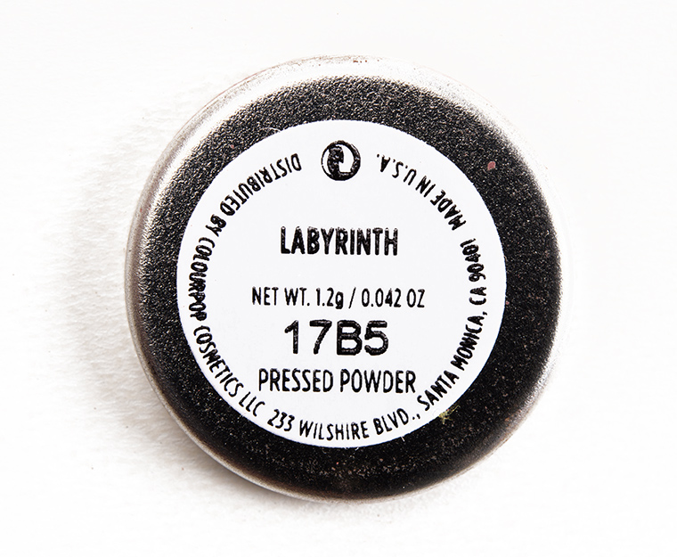 ColourPop Labyrinth Pressed Powder Shadow