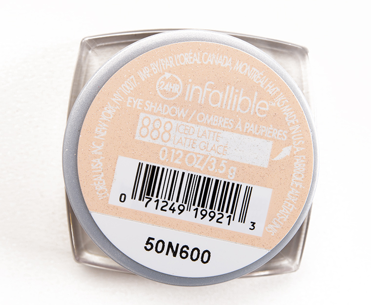 L'Oreal Iced Latte Infallible 24-Hour Eyeshadow