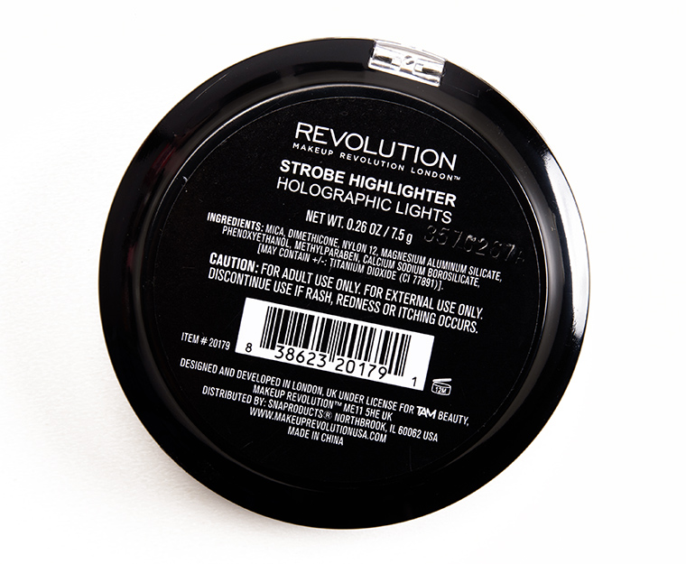 Makeup Revolution Holographic Lights Strobe Highlighter