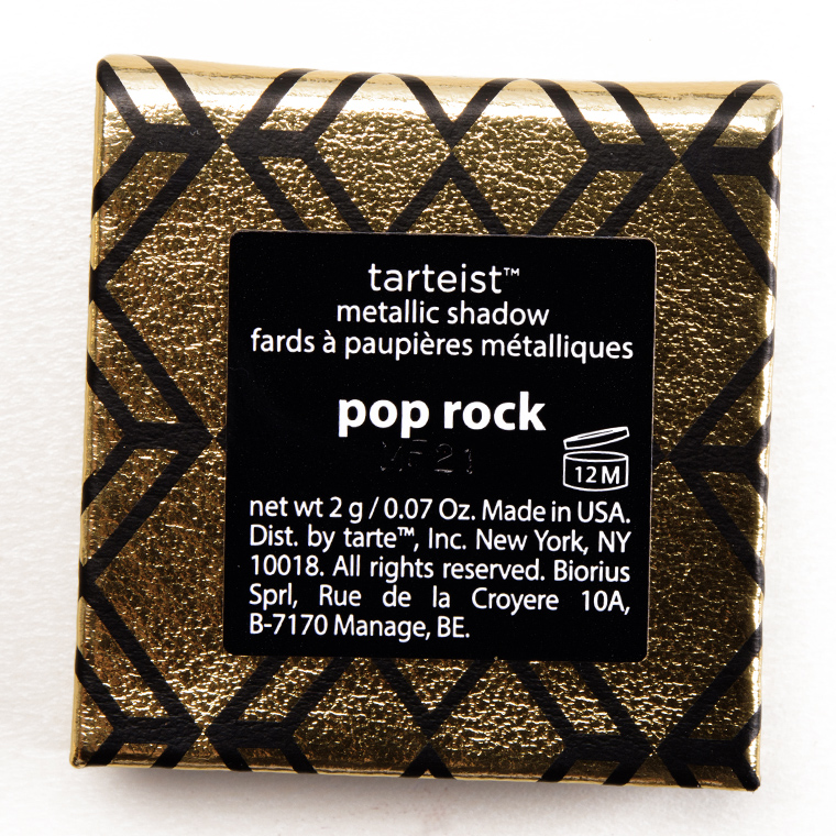 Tarte Pop Rock Metallic Shadow