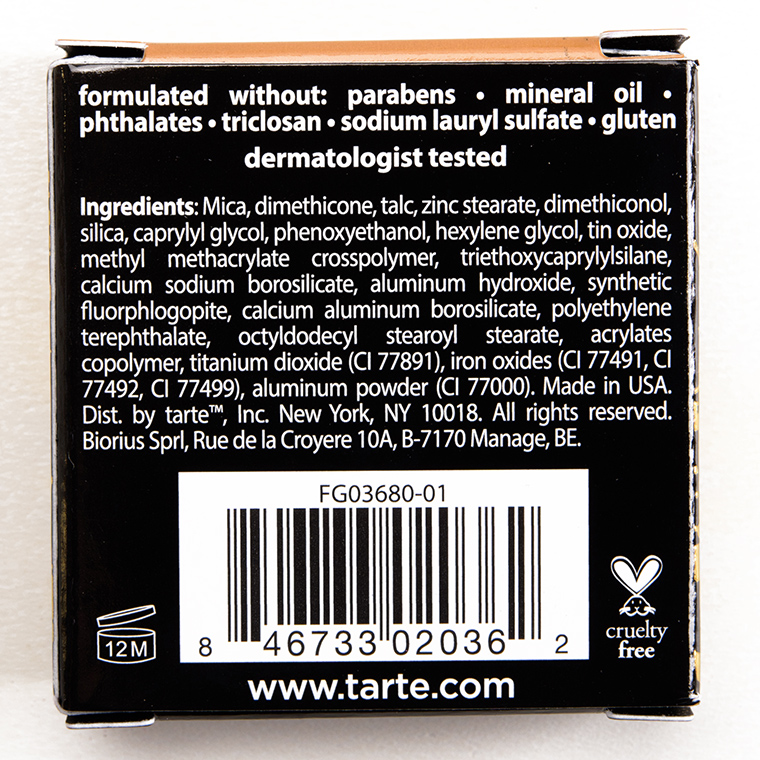Tarte Vintage Metallic Shadow