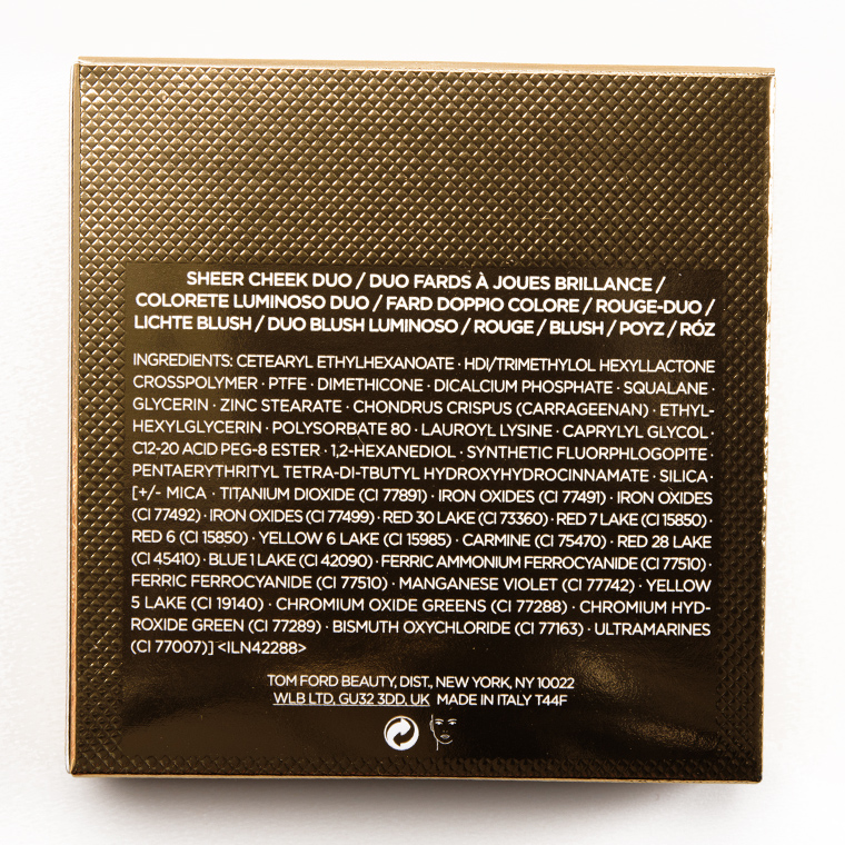 Tom Ford Beauty Paradise Lust Sheer Cheek Duo