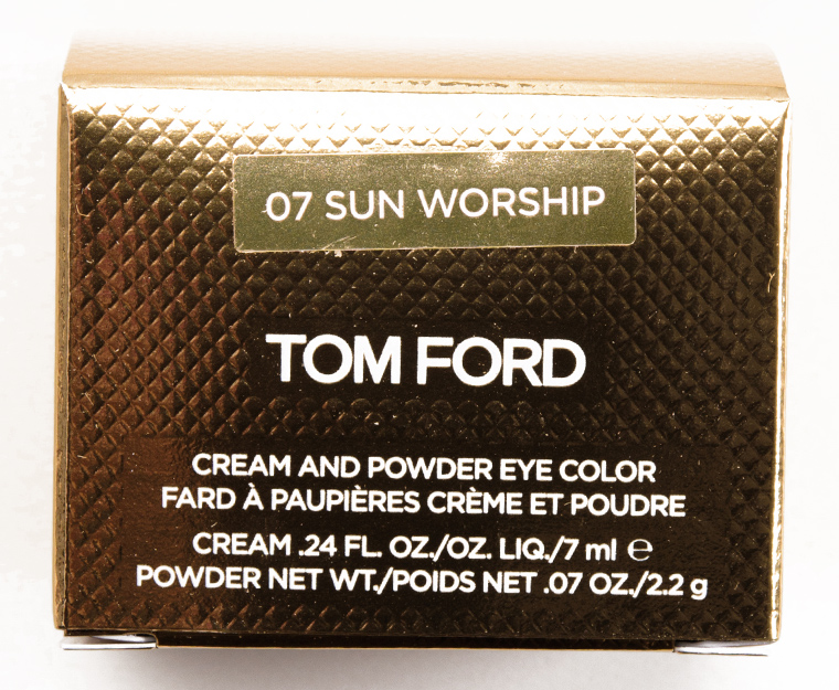 Tom Ford Beauty Sun Worship Cream & Powder Eye Color