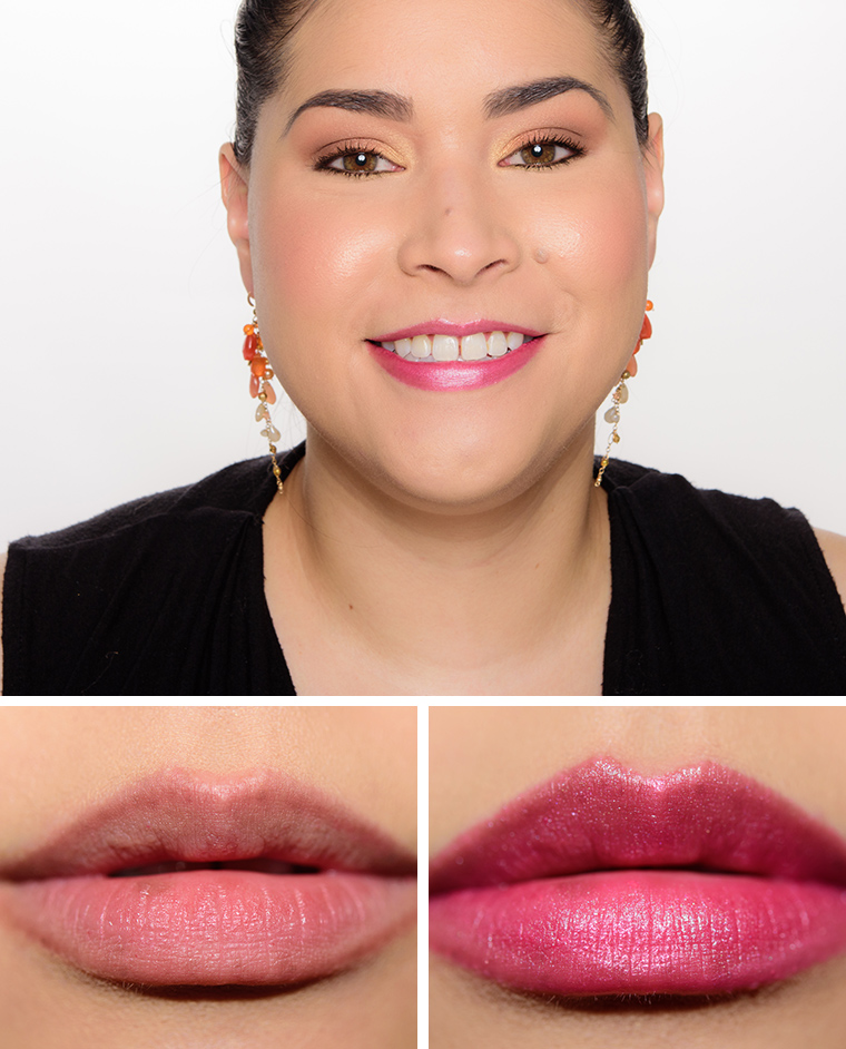Wet 'n' Wild Pink Ice Silk Finish Lipstick Review & Swatches