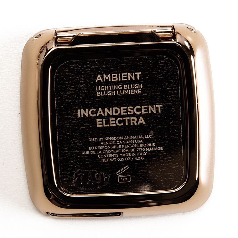 Hourglass Incandescent Electra Ambient Strobe Lighting Blush
