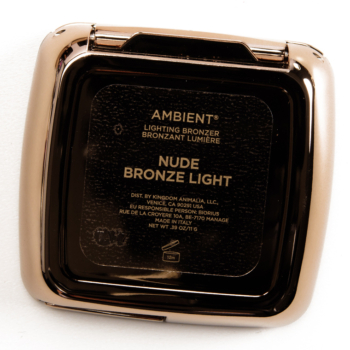 Hourglass Nude Bronze Light & Diffused Bronze Light Ambient Lighting