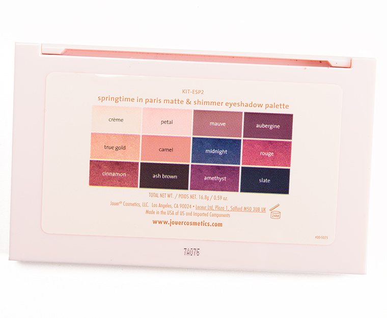 Jouer Springtime in Paris Eyeshadow Palette