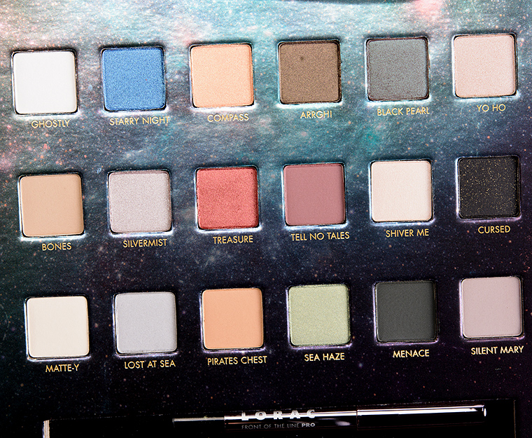 LORAC Pirates of the Caribbean Pirates of the Caribbean Eyeshadow Palette