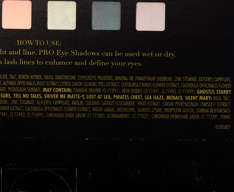 LORAC Pirates of the Caribbean Pirates of the Caribbean Eyeshadow Palette