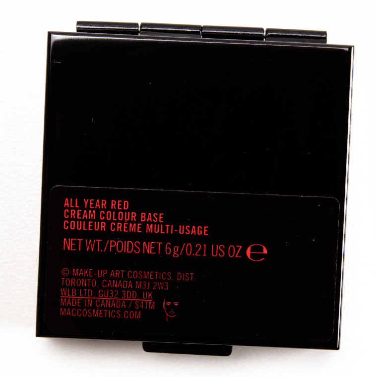 MAC All Year Red Cream Colour Base