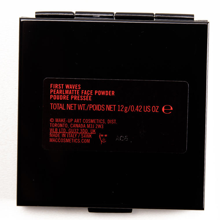 MAC First Waves Pearlmatte Face Powder
