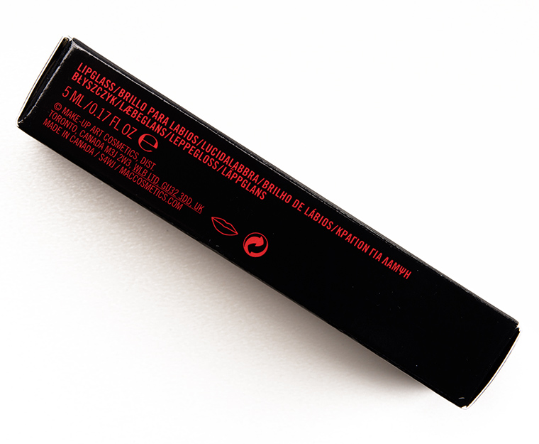 MAC Fortune Red Lipglass