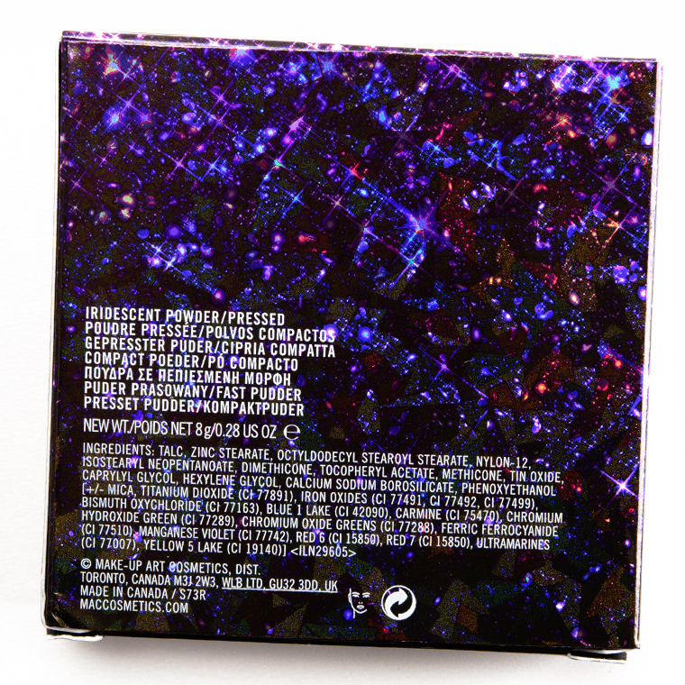 MAC Justine Skye Iridescent Pressed Powder