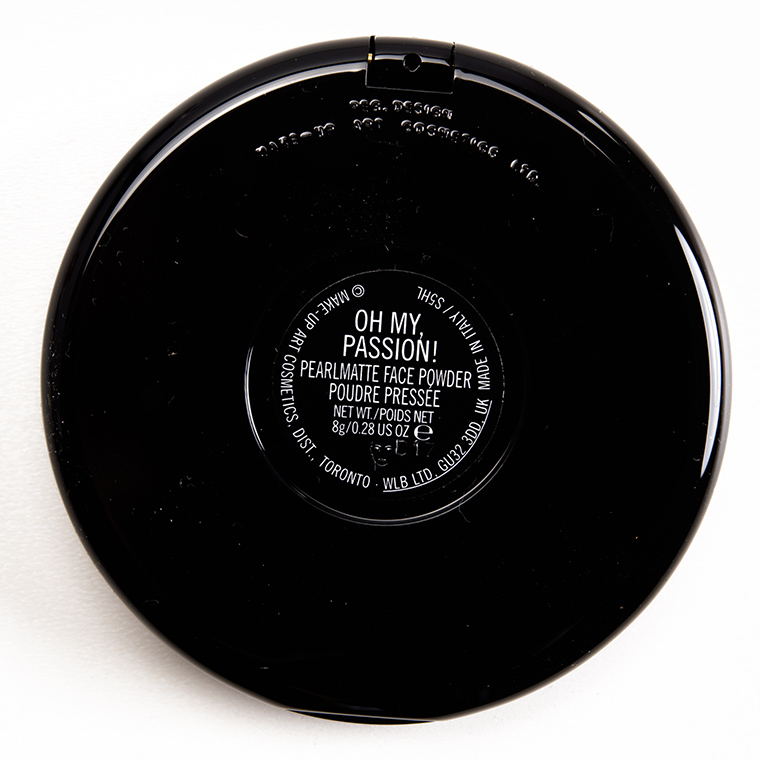 MAC Oh My, Passion! Pearlmatte Face Powder