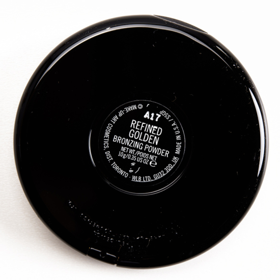 MAC Refined Golden Bronzing Powder Review & Swatches
