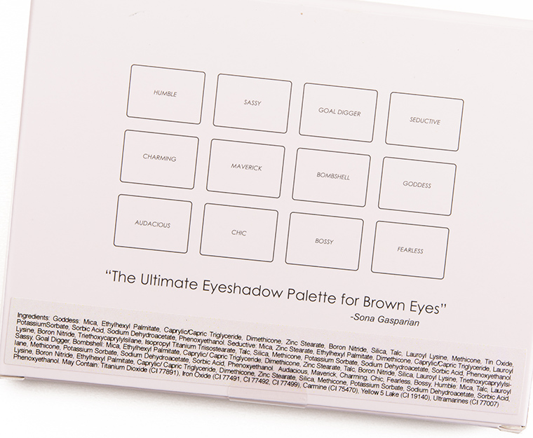 Persona Identity Eyeshadow Palette