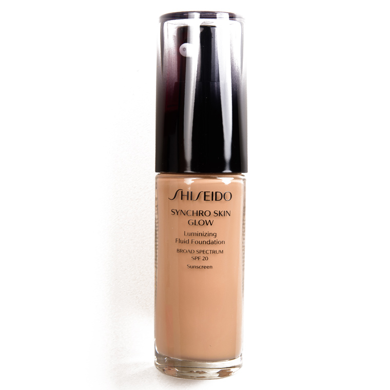 Shiseido Neutral 4 Synchro Skin Glow Luminizing Liquid Foundation SPF 20