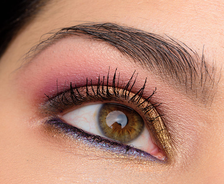 Smoldering Gold, Copper, & Blue | Look Breakdown