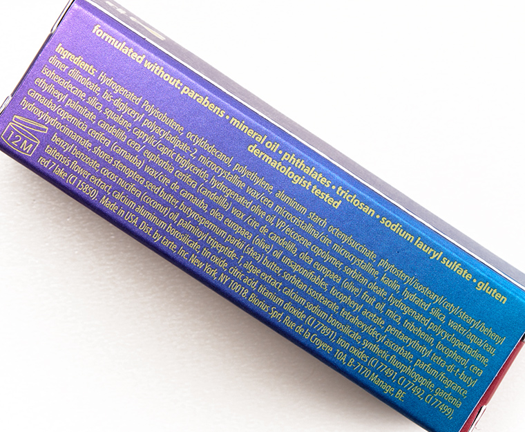 Tarte Cruisin' Color Splash Hydrating Lipstick