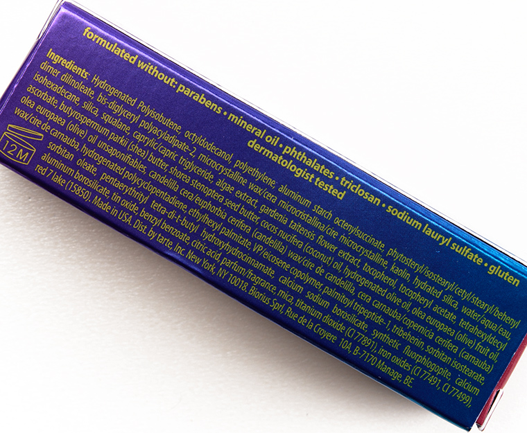 Tarte Vacay Color Splash Hydrating Lipstick