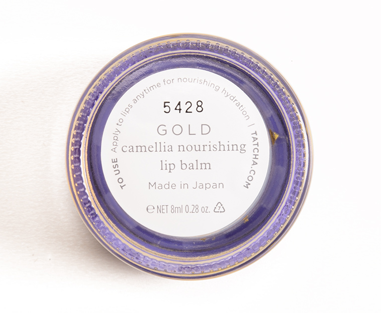 Tatcha Gold Camellia Nourishing Lip Balm  