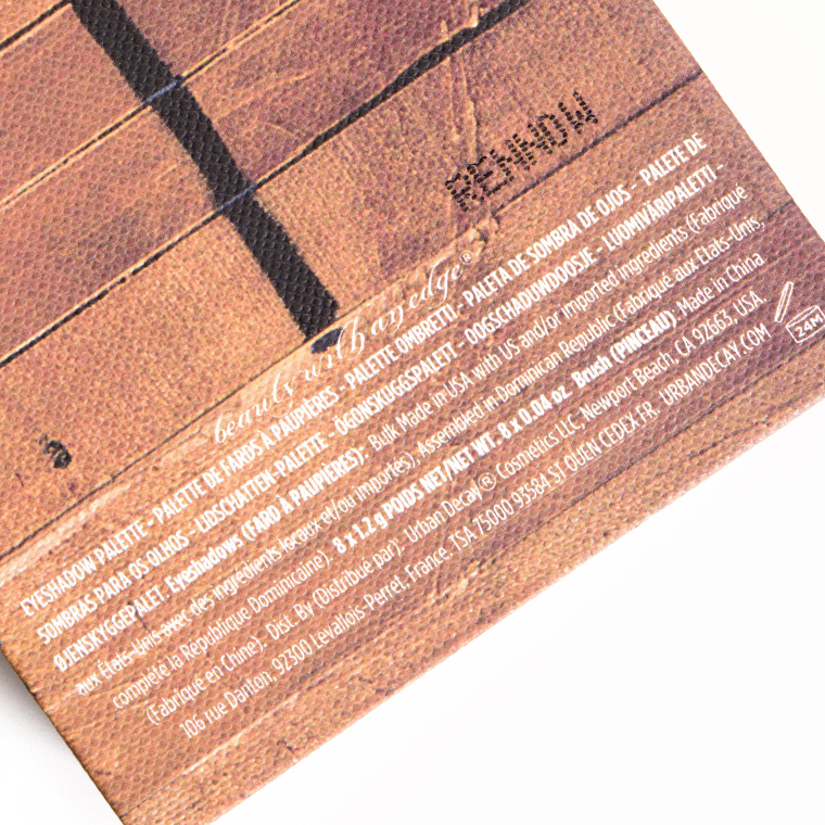Urban Decay Gold Griot Jean-Michel Basquiat Eyeshadow Palette