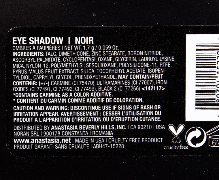 Anastasia Noir Eyeshadow