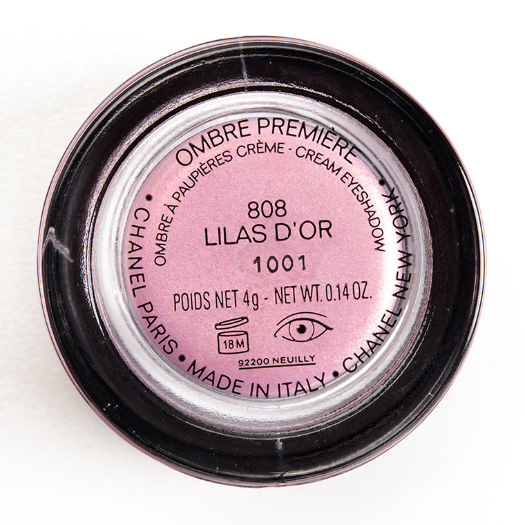 Chanel Lilas d'Or (808) Ombre Premiere Longwear Cream Eyeshadow