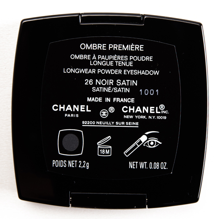 Chanel Noir Satin (26) Ombre Premiere Longwear Powder Eyeshadow