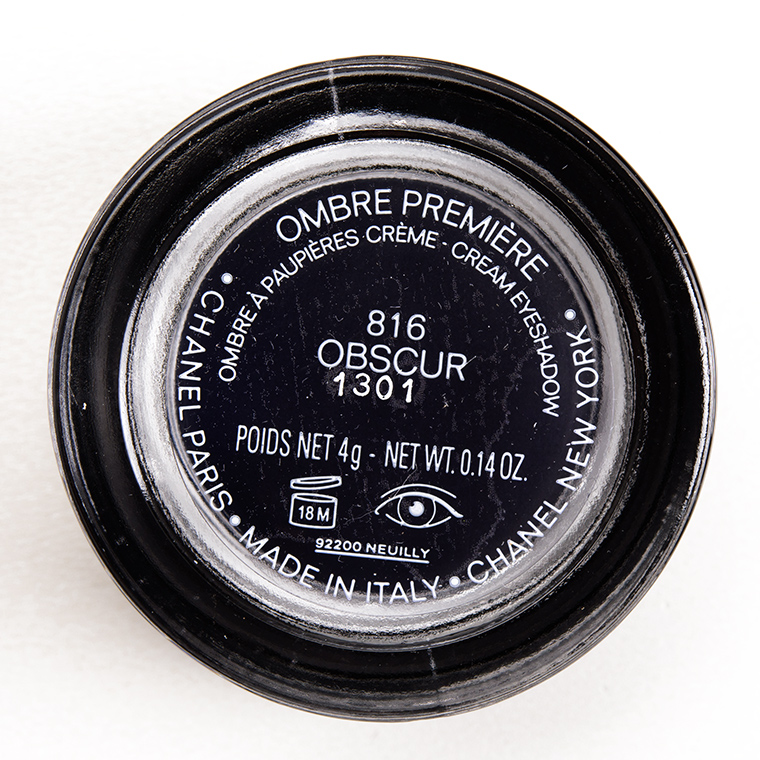 Chanel Obscur (816) Ombre Premiere Longwear Cream Eyeshadow