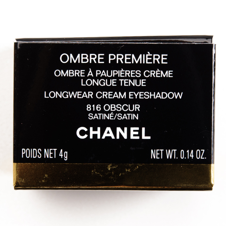 Chanel Obscur (816) Ombre Premiere Longwear Cream Eyeshadow
