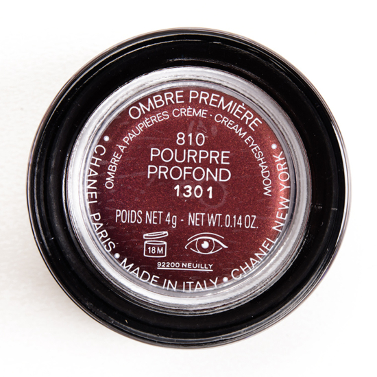 Chanel Pourpre Profond (810) Ombre Premiere Longwear Cream Eyeshadow