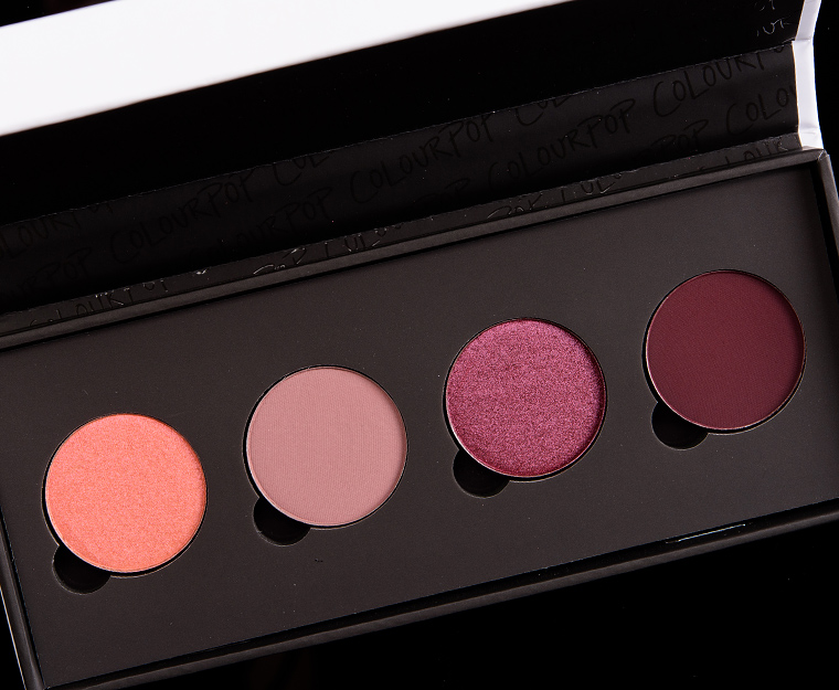 ColourPop $aucey 4-Pan Pressed Powder Shadow Palette