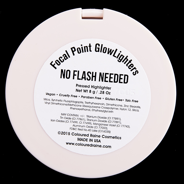 Coloured Raine No Flash Needed Focal Point Glowlighter