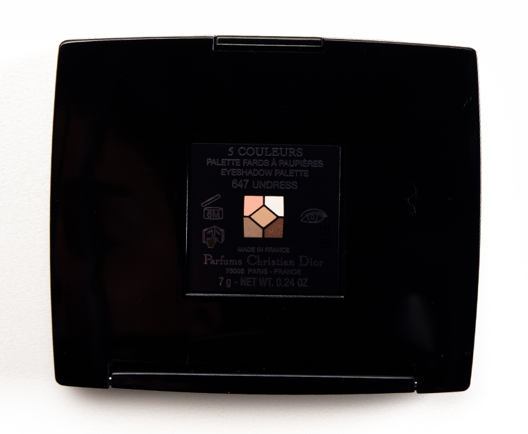 Dior Undress High Fidelity Colours & Effects Eyeshadow Palette