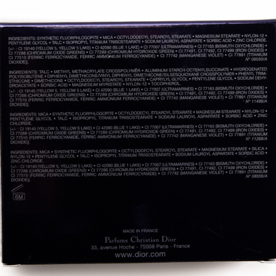 Dior Undress High Fidelity Eyeshadow Palette Review, Photos, Swatches