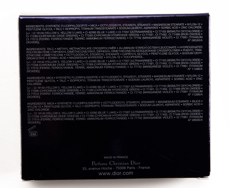 Dior Undress High Fidelity Colours & Effects Eyeshadow Palette