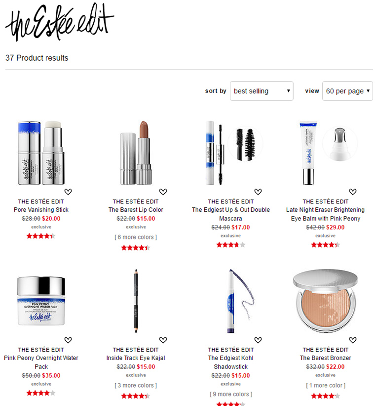The Estee Edit