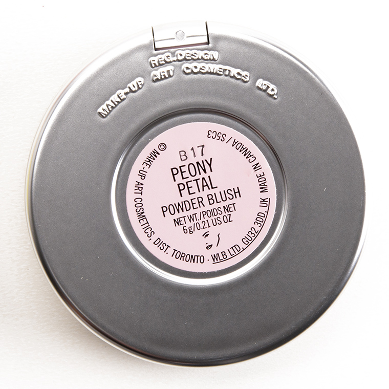 MAC Peony Petal Powder Blush