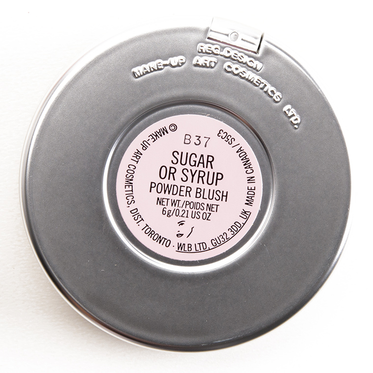 MAC Sugar or Syrup Powder Blush