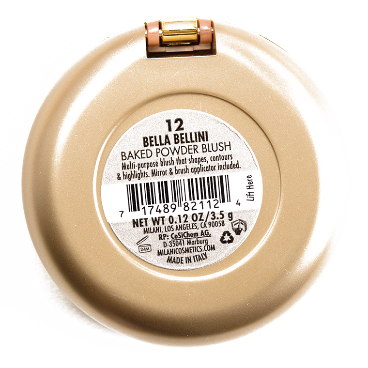 Milani Bella Bellini Baked Blush