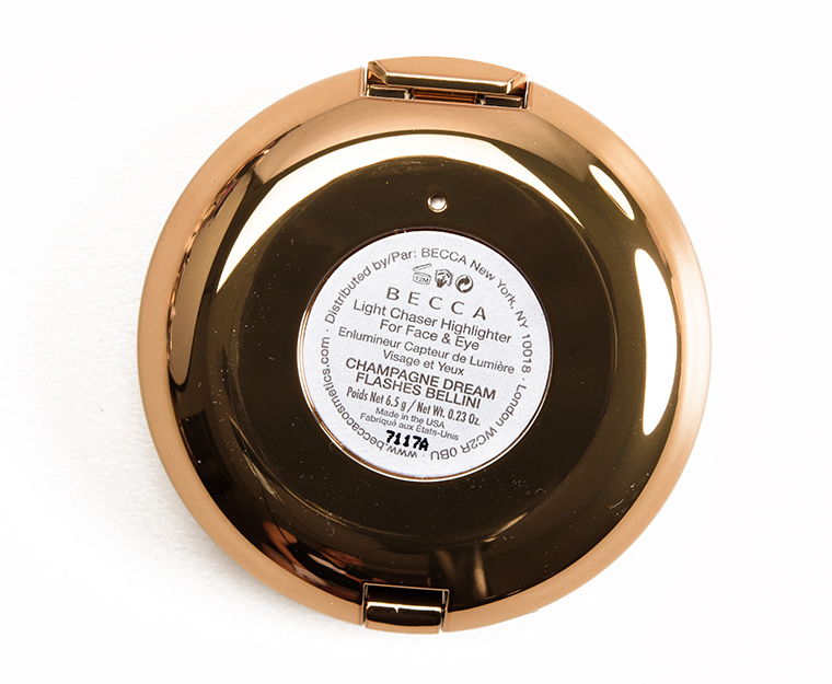 Becca Champagne Dream Flashes Bellini Light Chaser Highlighter