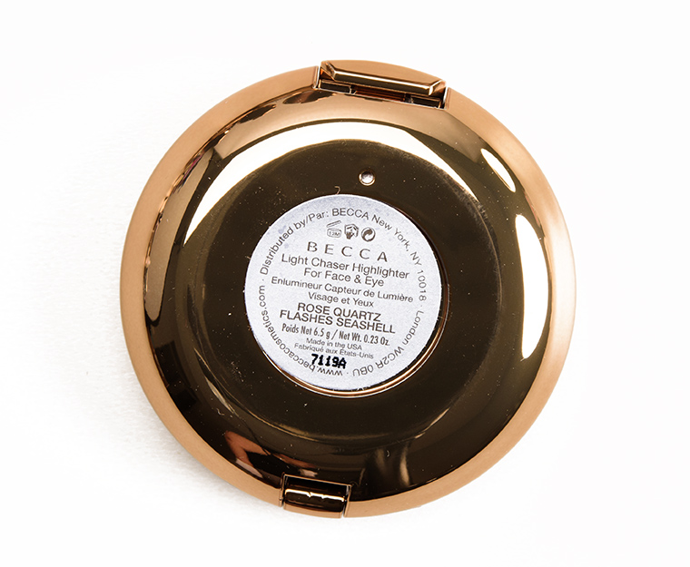 Becca Rose Quartz Flashes Seashell Light Chaser Highlighter