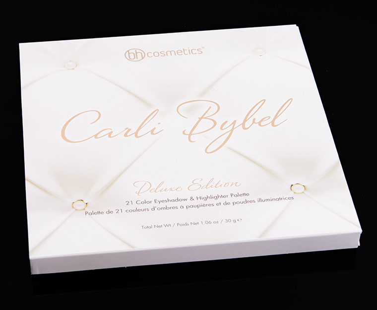 BH Cosmetics Carli Bybel Deluxe Edition 21-Color Eyeshadow & Highlighter Palette
